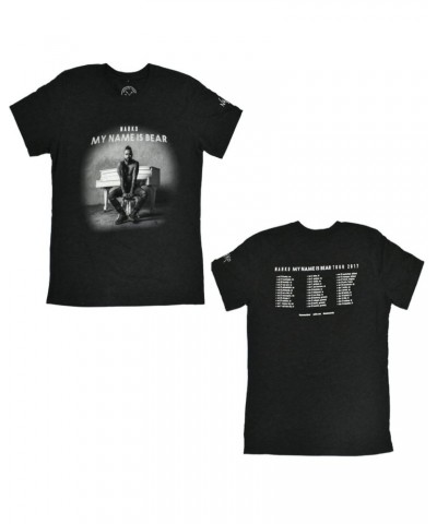 Nahko And Medicine For The People My Name Is Bear Tour Dark Grey T-Shirt $11.20 Shirts