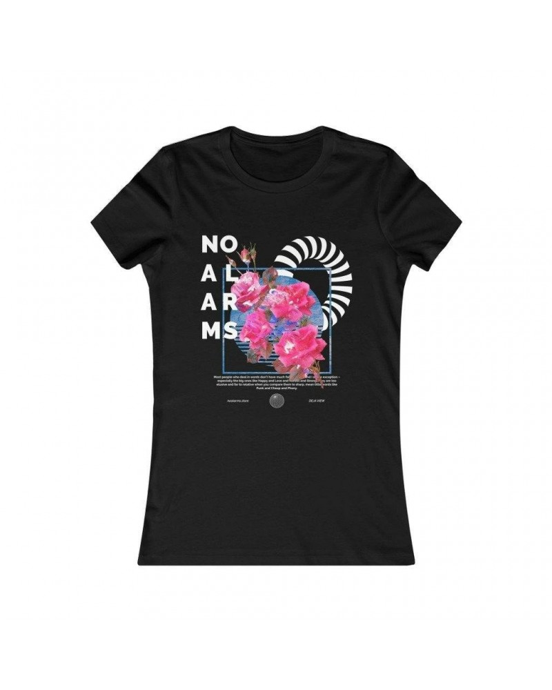 No Alarms Women's Flower Cascade Tee $7.75 Shirts