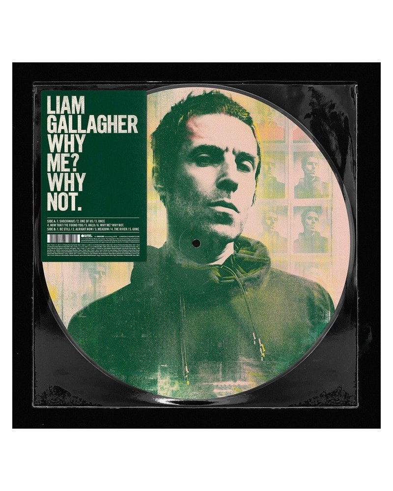 Liam Gallagher WHY ME? WHY NOT (PICUTRE DISC) Vinyl Record $12.21 Vinyl