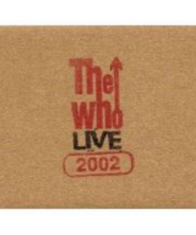 The Who LIVE: HERSHEY PA 7/29/02 CD $5.22 CD