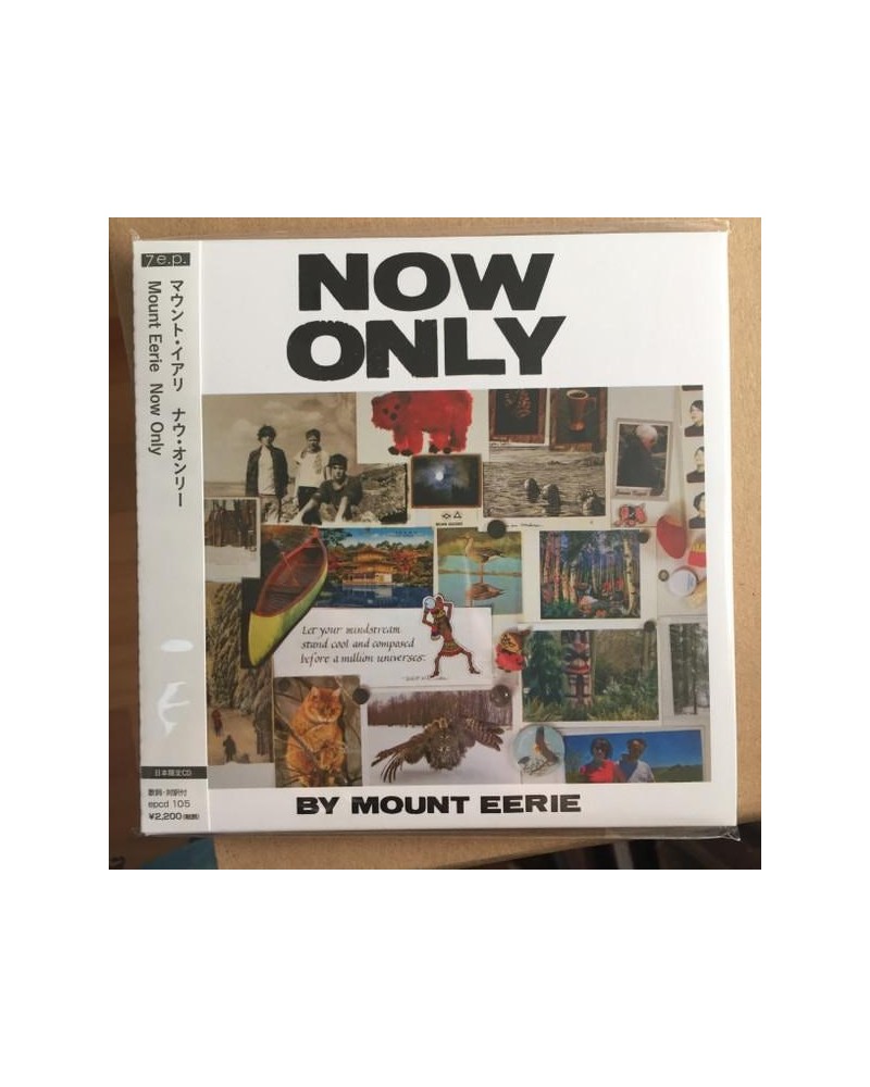 Mount Eerie NOW ONLY (MINI LP JACKET) CD $14.00 Vinyl