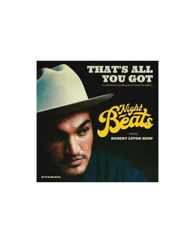 Night Beats THAT'S ALL YOU GOT (FEAT. ROBERT LEVON BEEN) Vinyl Record $5.26 Vinyl