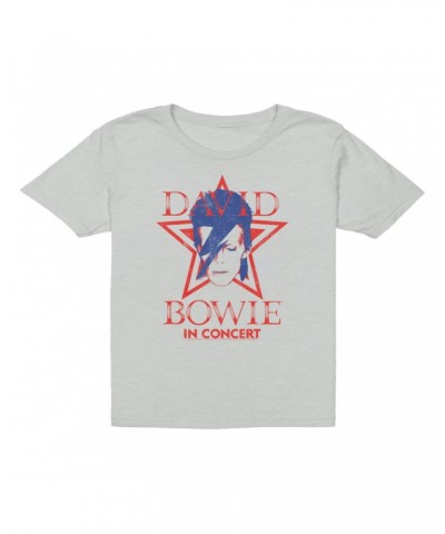 David Bowie Kids T-Shirt | Aladdin Sane Star Power Kids T-Shirt $10.23 Kids
