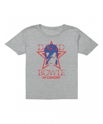 David Bowie Kids T-Shirt | Aladdin Sane Star Power Kids T-Shirt $10.23 Kids