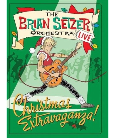 Brian Setzer CHRISTMAS EXTRAVAGANZA DVD $8.00 Videos