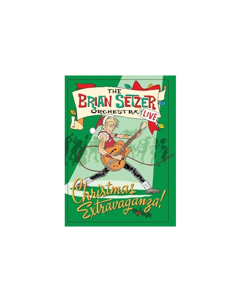 Brian Setzer CHRISTMAS EXTRAVAGANZA DVD $8.00 Videos