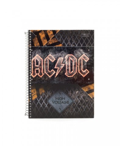 AC/DC High Voltage Fire Logo Spiral Notebook $5.81 Accessories