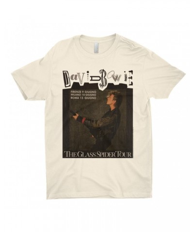 David Bowie T-Shirt | The Glass Spider European Tour Shirt $10.48 Shirts