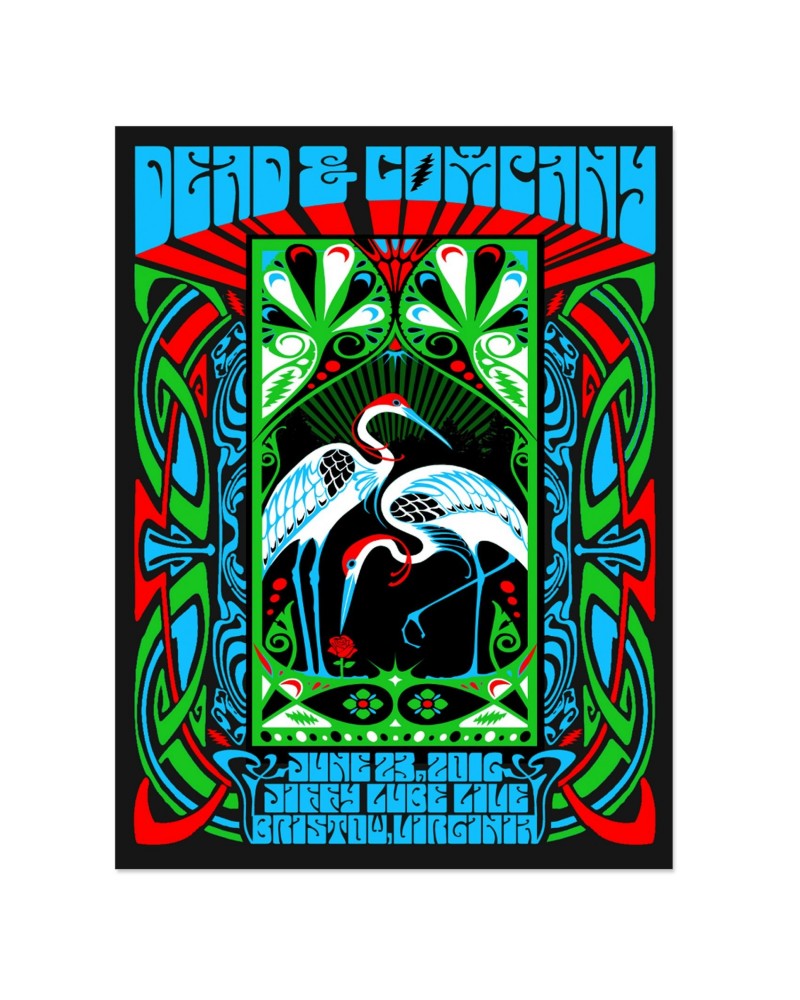 Dead & Company Bristow VA Exclusive Event Poster $22.80 Decor