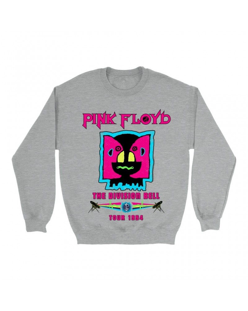 Pink Floyd Sweatshirt | Division Bell 1994 Tour Design Sweatshirt $12.23 Sweatshirts