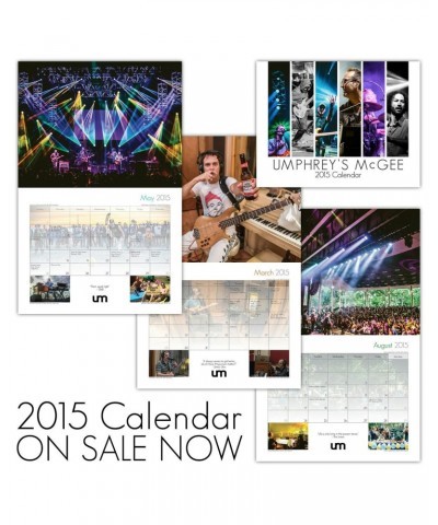 Umphrey's McGee UM 2015 Calendar $5.58 Calendars