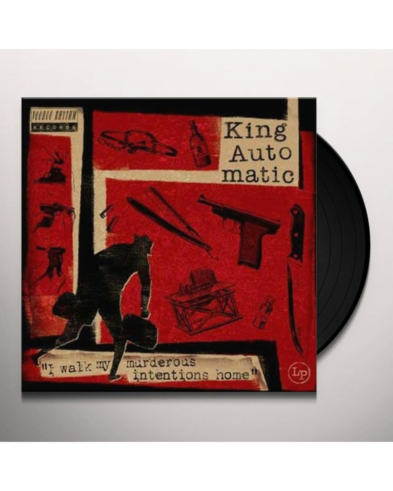 King Automatic I Walk My Murderous Intentions Home Vinyl Record $6.24 Vinyl