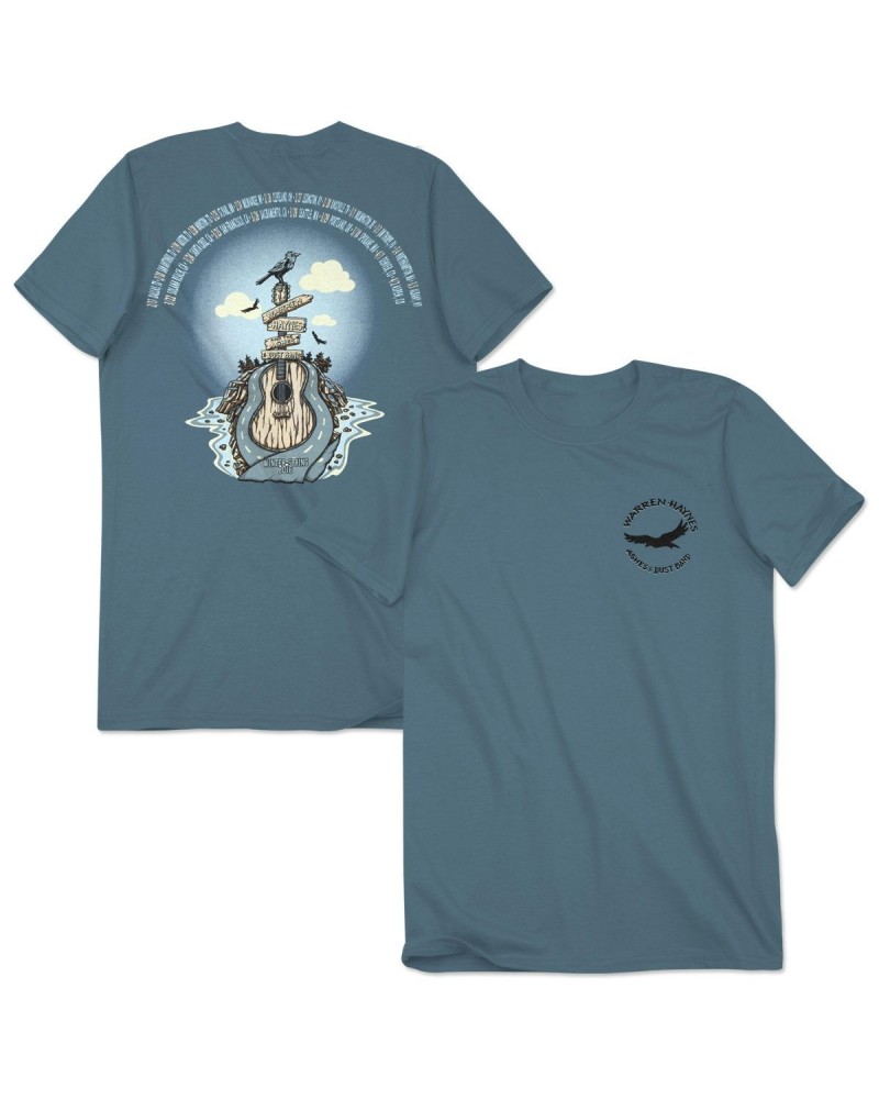 Gov't Mule Warren Haynes 2016 Tour Guitar Highway Logo T-Shirt $8.50 Shirts