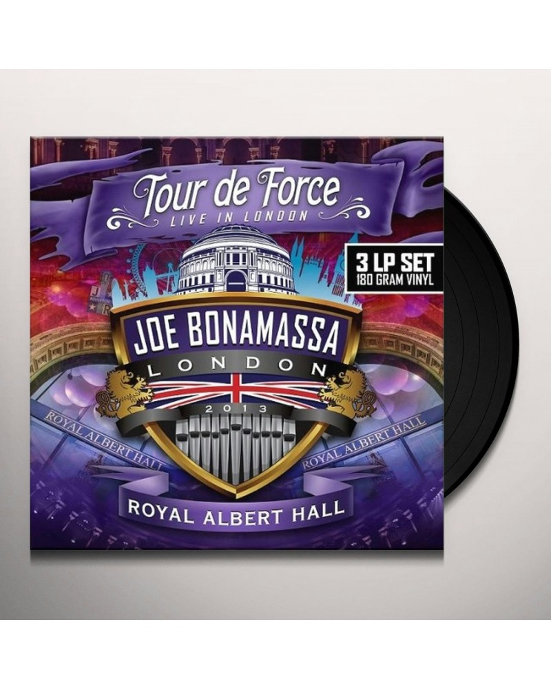 Joe Bonamassa TOUR DE FORCE-ROYAL ALBERT HALL Vinyl Record $12.60 Vinyl