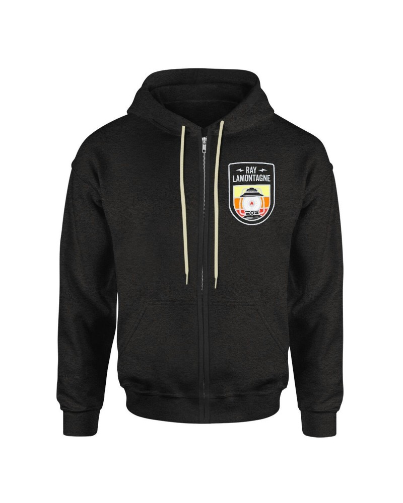 Ray LaMontagne Part Of The Light Tour Lantern Zip-up Hoodie $24.75 Sweatshirts