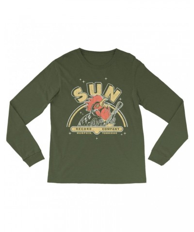 Sun Records Long Sleeve Shirt | Retro Rooster Logo Shirt $10.18 Shirts