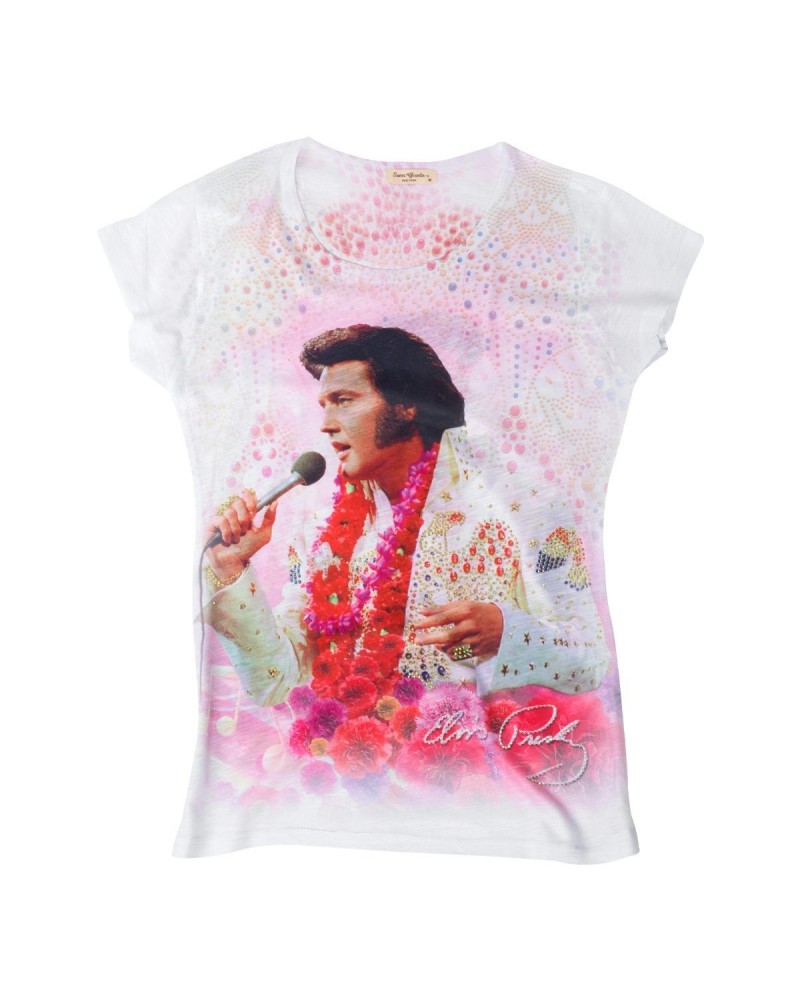 Elvis Presley Aloha Ladies T-shirt $14.40 Shirts