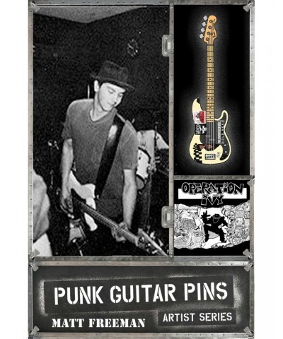 Matt Freeman "Opivy" Bass Punk Guitar Pin Series 3 $5.85 Accessories