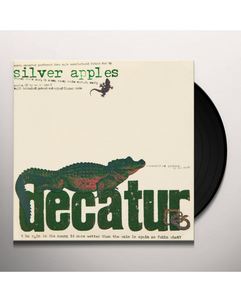 Silver Apples DECATUR Vinyl Record $12.69 Vinyl