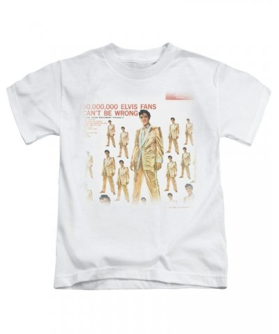 Elvis Presley Kids T Shirt | 50 MILLION FANS Kids Tee $6.30 Kids