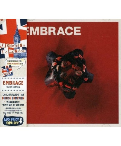 Embrace OUT OF NOTHING (2012 LONDON CAMPAIGN) CD $7.13 CD