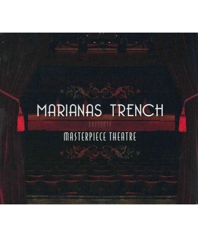 Marianas Trench MASTERPIECE THEATRE CD $6.12 CD