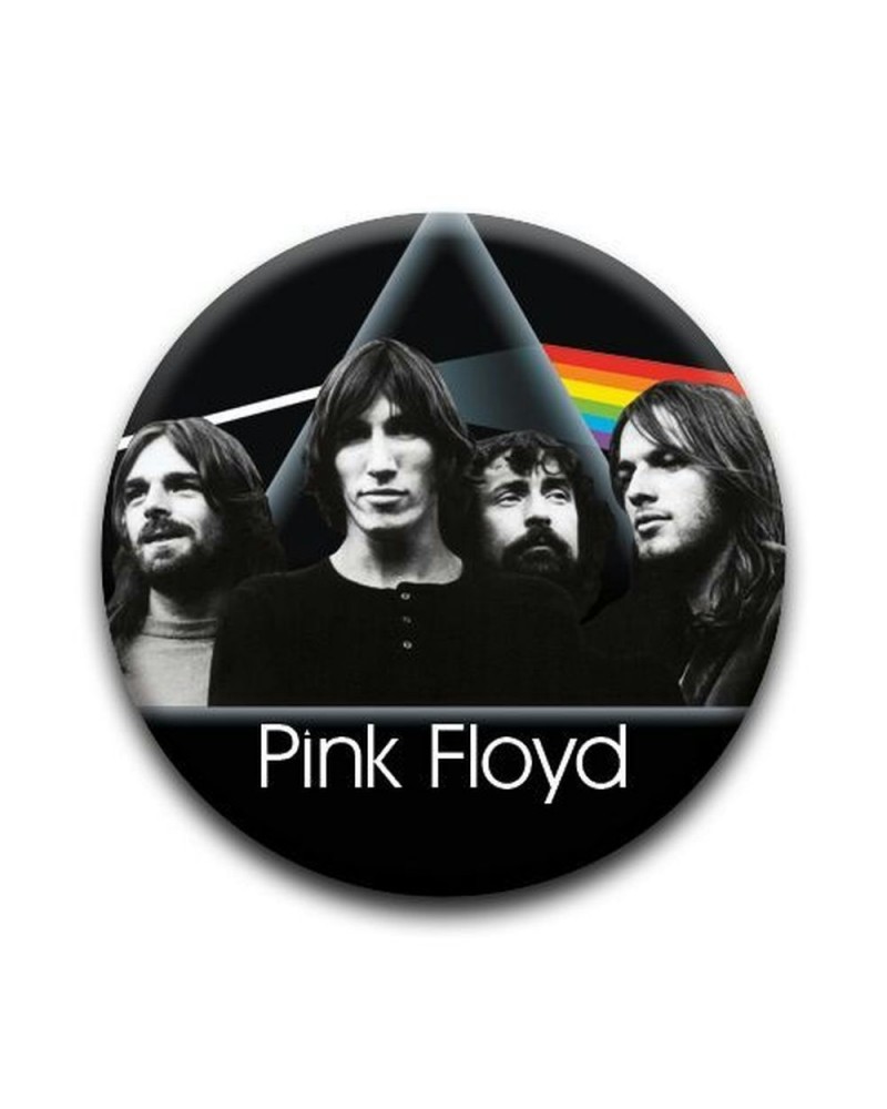 Pink Floyd Dark Side Group 1 1/4" Rd. Button $0.53 Accessories