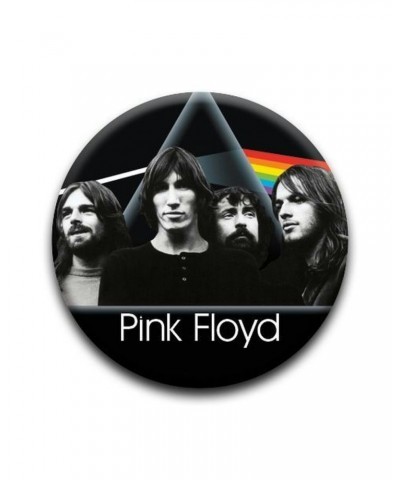 Pink Floyd Dark Side Group 1 1/4" Rd. Button $0.53 Accessories