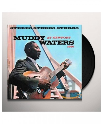 Muddy Waters AT NEWPORT 1960 Vinyl Record - Spain Release $8.14 Vinyl
