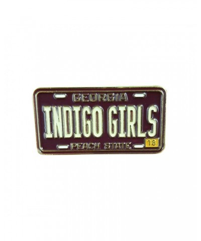 Indigo Girls License Plate Enamel Pin $6.00 Accessories