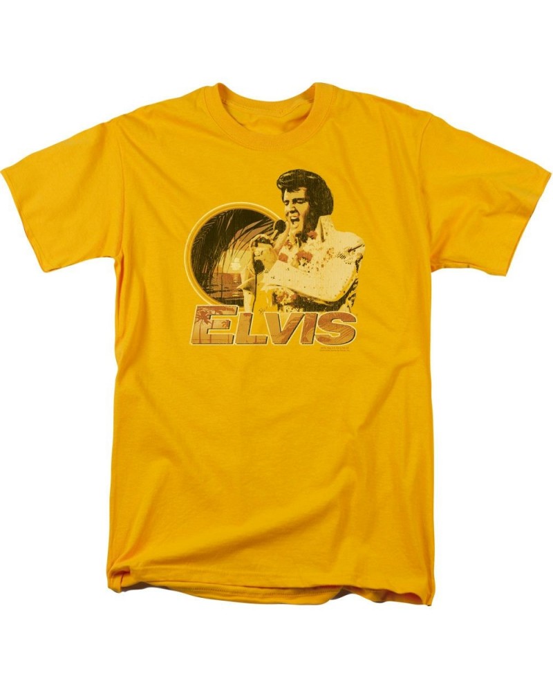 Elvis Presley Shirt | SINGING HAWAII STYLE T Shirt $7.38 Shirts