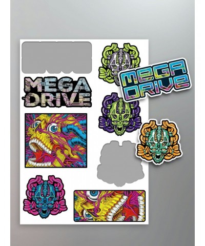 Mega Drive 199XAD Sticker Sheet $3.04 Accessories