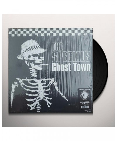 The Specials GHOST TOWN (BLACK/WHITE SPLATTER VINYL) Vinyl Record $16.20 Vinyl