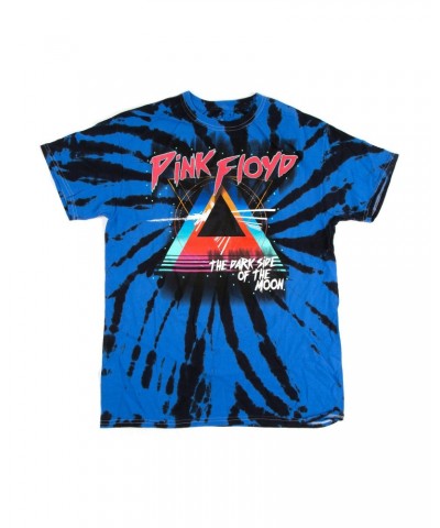 Pink Floyd The Dark Side of The Moon Blue Tie Dye T-shirt $1.70 Shirts
