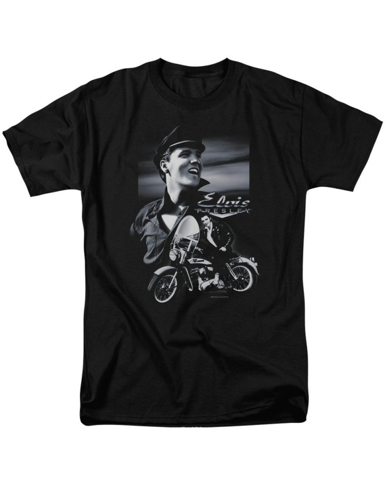 Elvis Presley Shirt | MOTORCYCLE T Shirt $6.12 Shirts