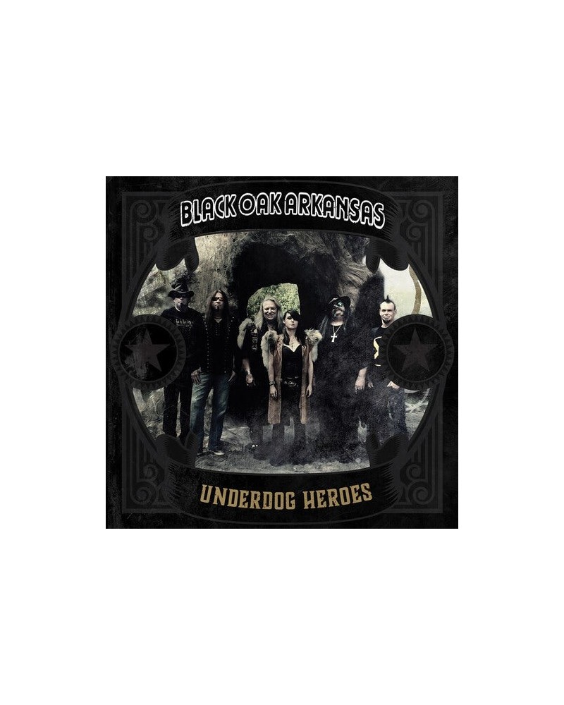 Black Oak Arkansas Underdog Heroes - Gold Vinyl Record $11.28 Vinyl