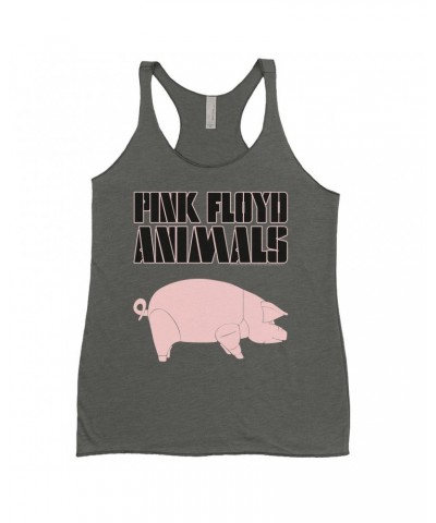 Pink Floyd Ladies' Tank Top | Animals Album Pig Shirt $8.69 Shirts