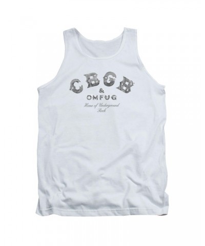 Cbgb Tank Top | CLUB LOGO Sleeveless Shirt $6.00 Shirts
