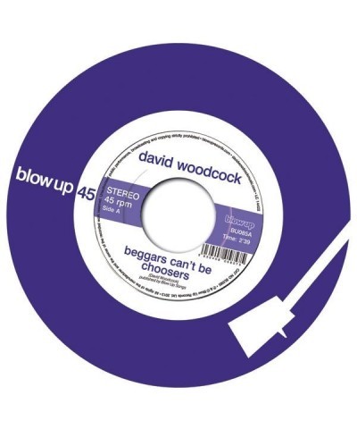 David Woodcock BEGGARS CAN'T BE CHOOSERS Vinyl Record $6.29 Vinyl
