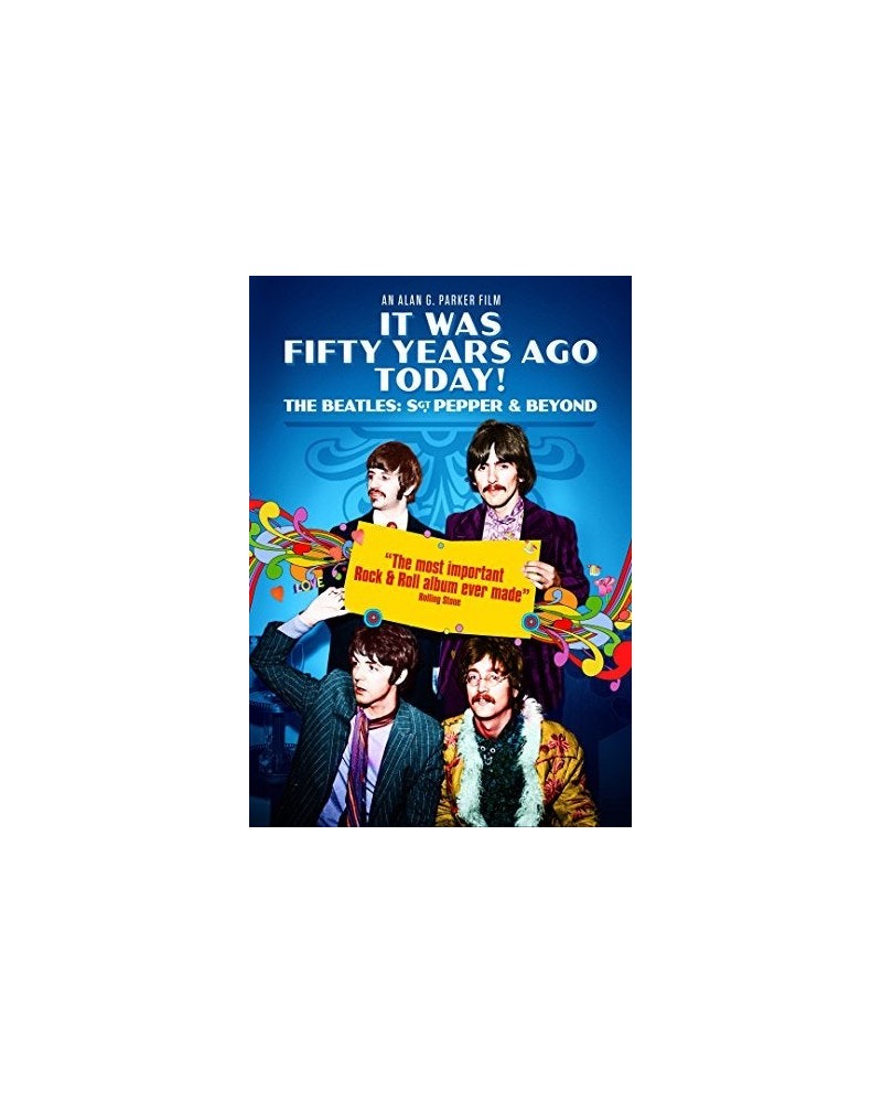 The Beatles IT WAS FIFTY YEARS AGO TODAY THE BEATLES: SGT DVD $7.31 Videos