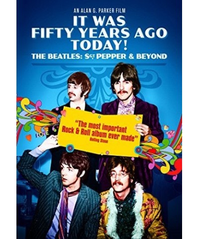 The Beatles IT WAS FIFTY YEARS AGO TODAY THE BEATLES: SGT DVD $7.31 Videos