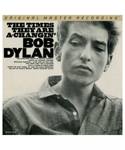 Bob Dylan Times They Are A-Changin' Vinyl Record $22.06 Vinyl