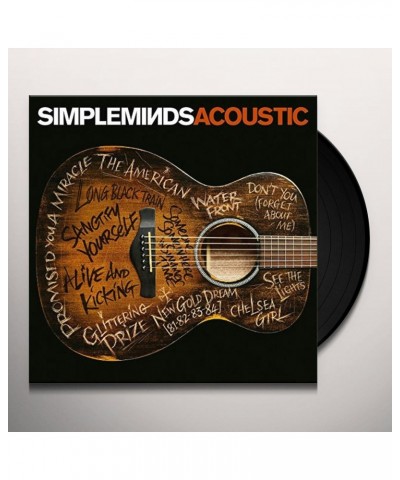 Simple Minds ACOUSTIC Vinyl Record $15.99 Vinyl