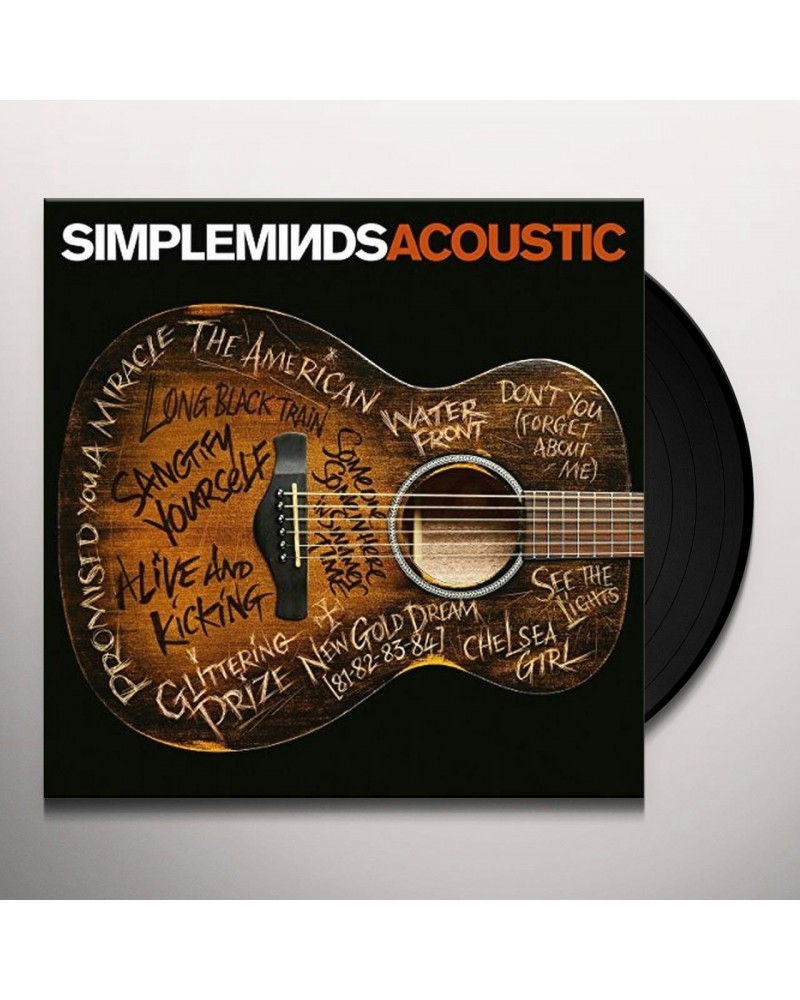 Simple Minds ACOUSTIC Vinyl Record $15.99 Vinyl