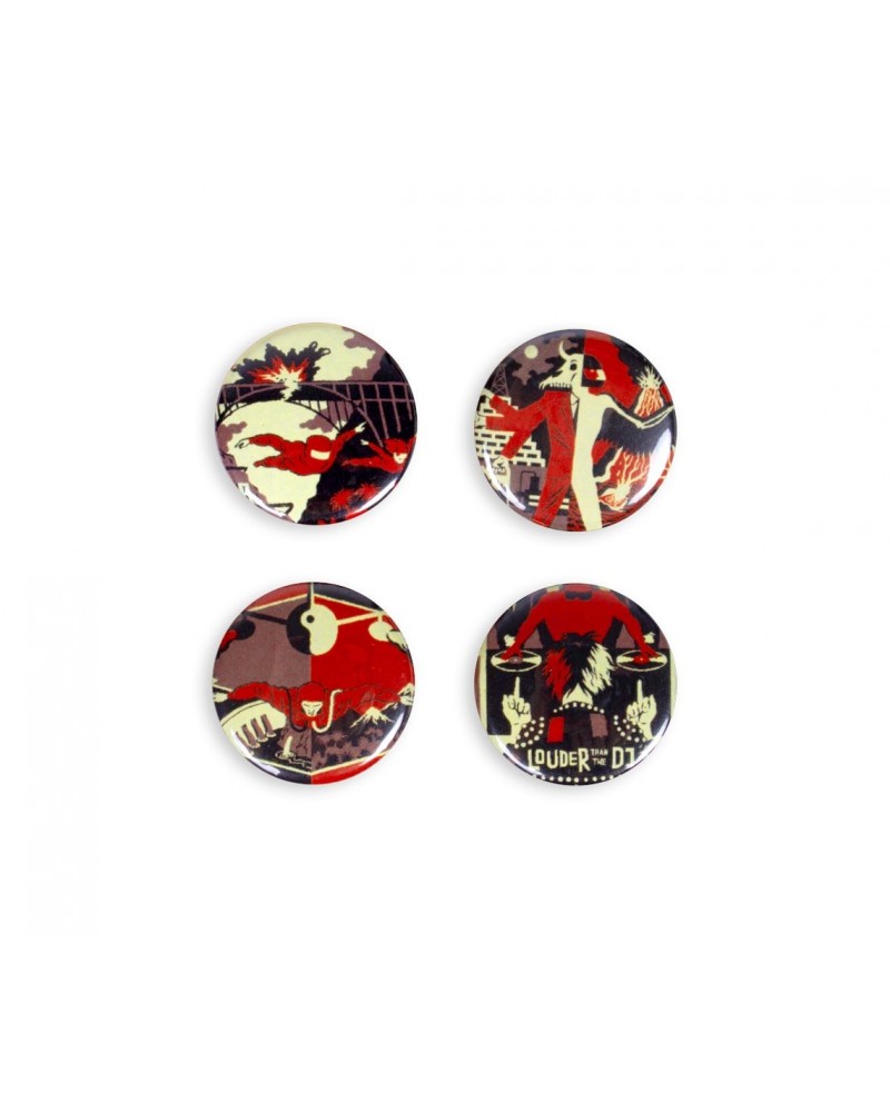 Billy Talent Afraid of Heights Button Pack $1.80 Accessories