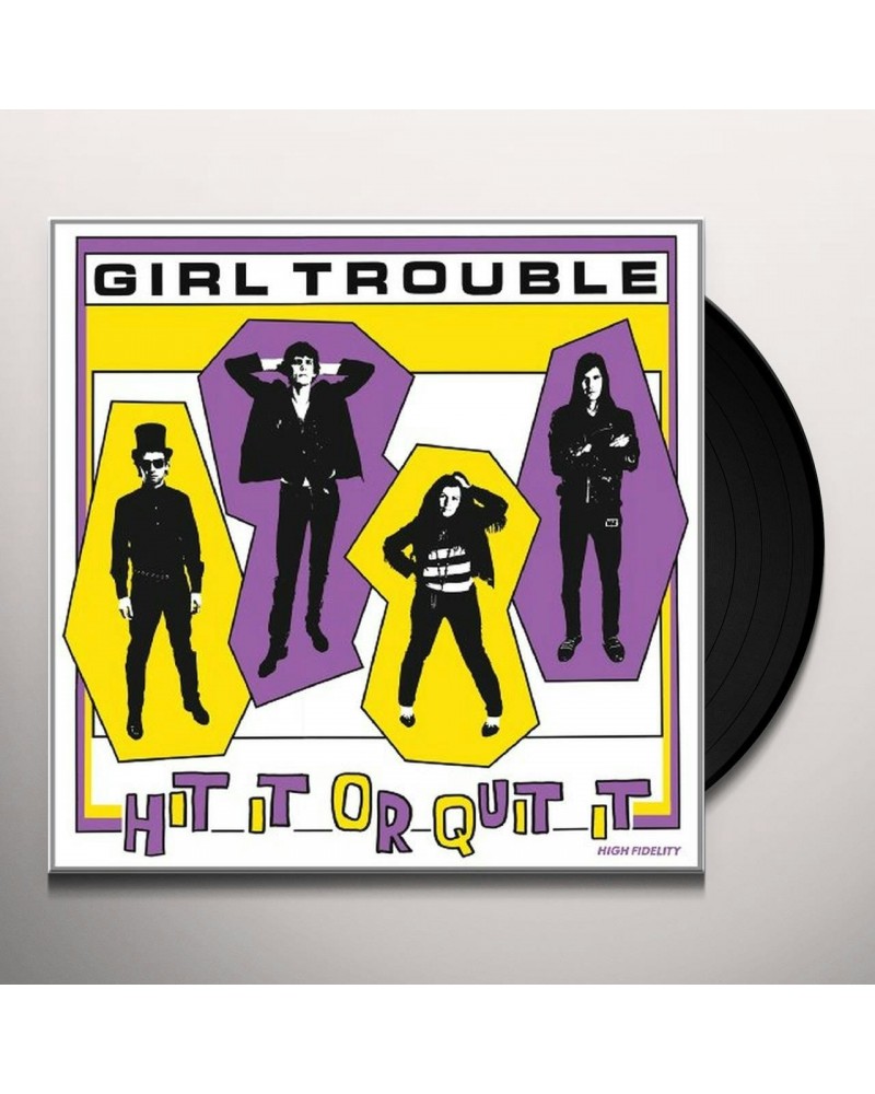 Girl Trouble Hit It Quit It Vinyl Record $7.74 Vinyl